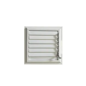 Alüminyum beyaz menfez 25x25 cm ölçü – banyo, WC, panjur ve havalandırma uygulamaları için