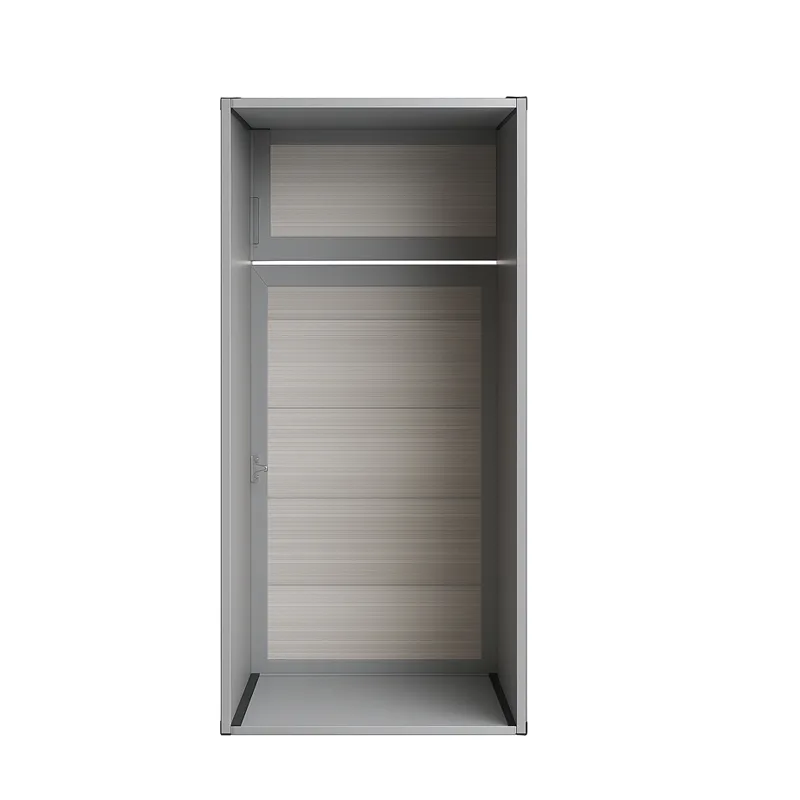 Kombi dolabının içten görünüşü – geniş iç hacim, dayanıklı PVC yapı, demonte kurulum için uygun dizayn