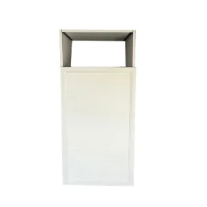 Demonte kombi dolabı Ön kapak ve havalandırma paneli montajı